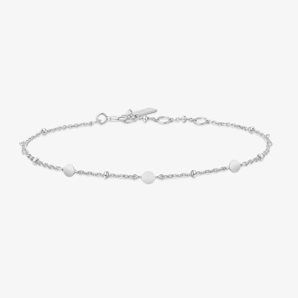 Ania Haie Chill Voyager Sterling Silver Disc Bracelet B063-01H