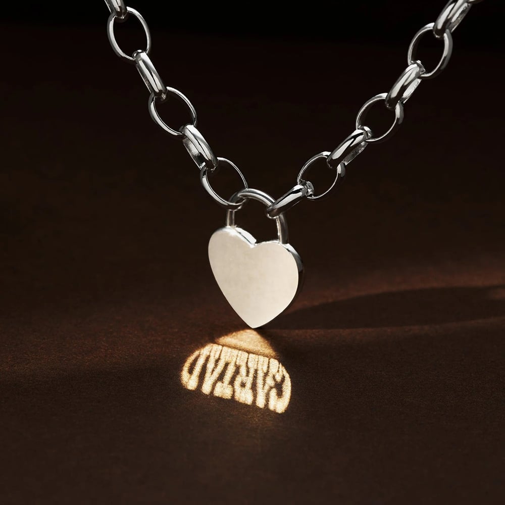 Clogau Sterling Silver & Rose Gold Heart Padlock Bracelet 3SCAR952