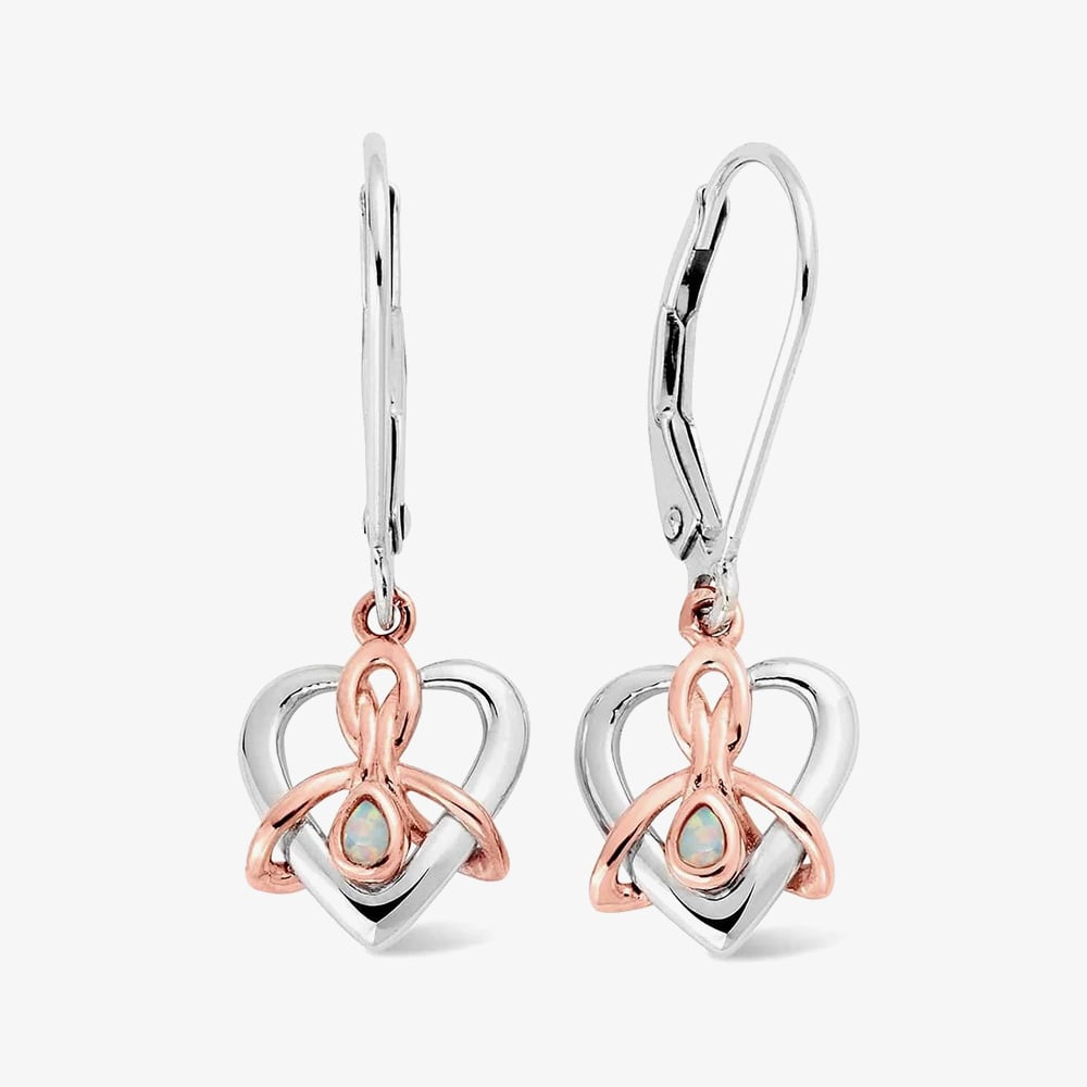 Clogau Dwynwen Opal Dropper Earrings 3SDWE