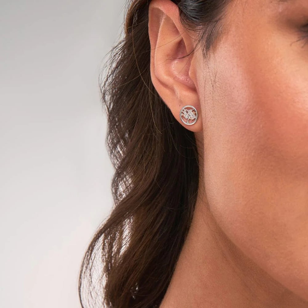 Clogau Tree of Life Stud Earrings 3SNTLCSE