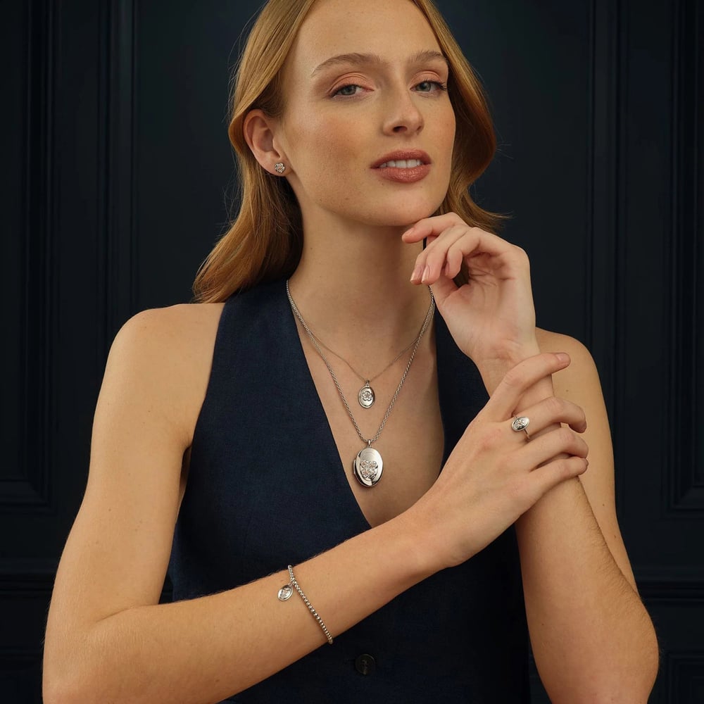 Clogau Forget Me Not Stud Earrings 3SFMN0621