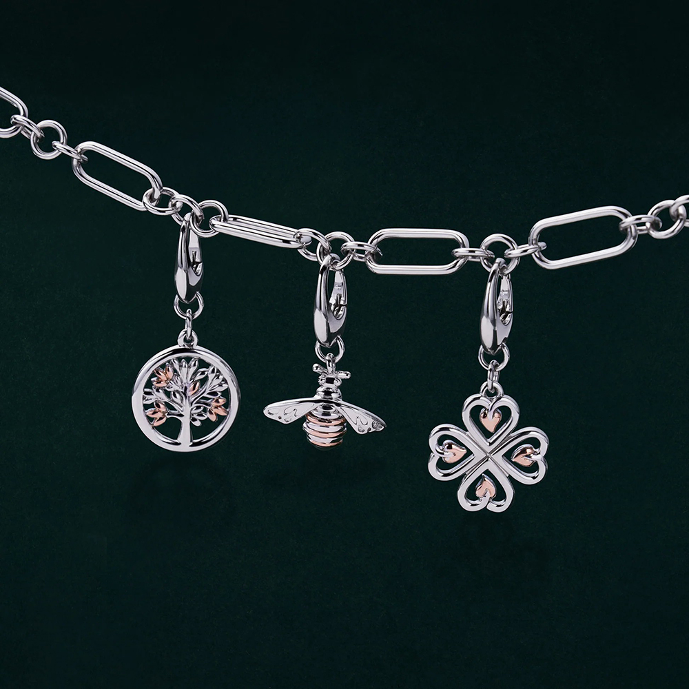 Clogau Tree Of Life Insignia Two Tone Tree Charm 3SNTL0779