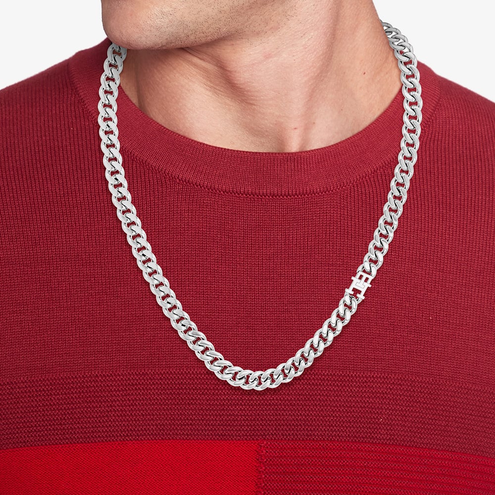 Tommy Hilfiger TH85 Stainless Steel Logo Chain 2790663