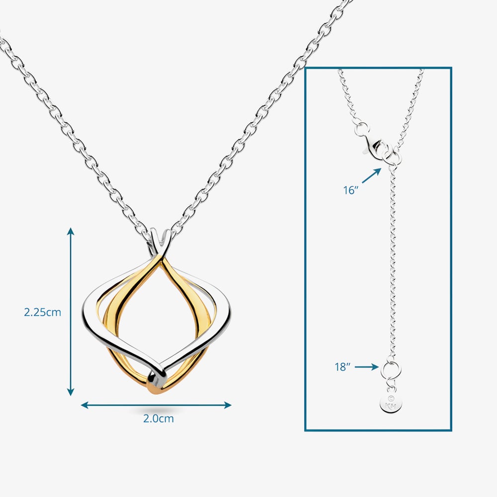Kit Heath Alicia Golden Petite Pendant 90018GRP