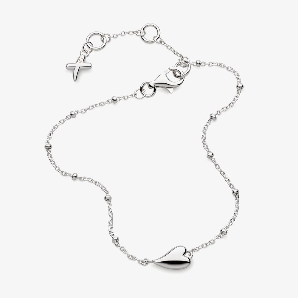 Kit Heath Desire Kiss Mini Heart Ball Chain Bracelet 70500RP