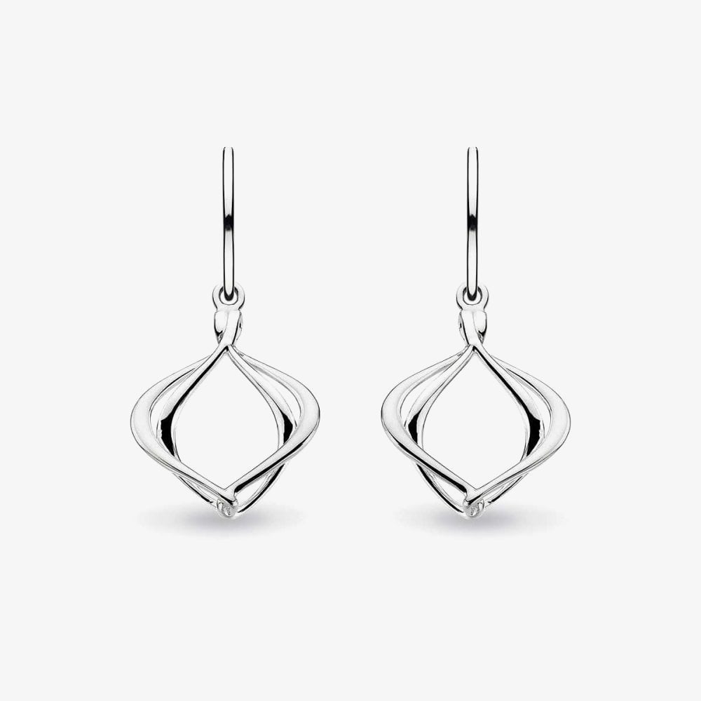 Kit Heath Sterling Silver Alicia Entwine Drop Earrings  60018RP