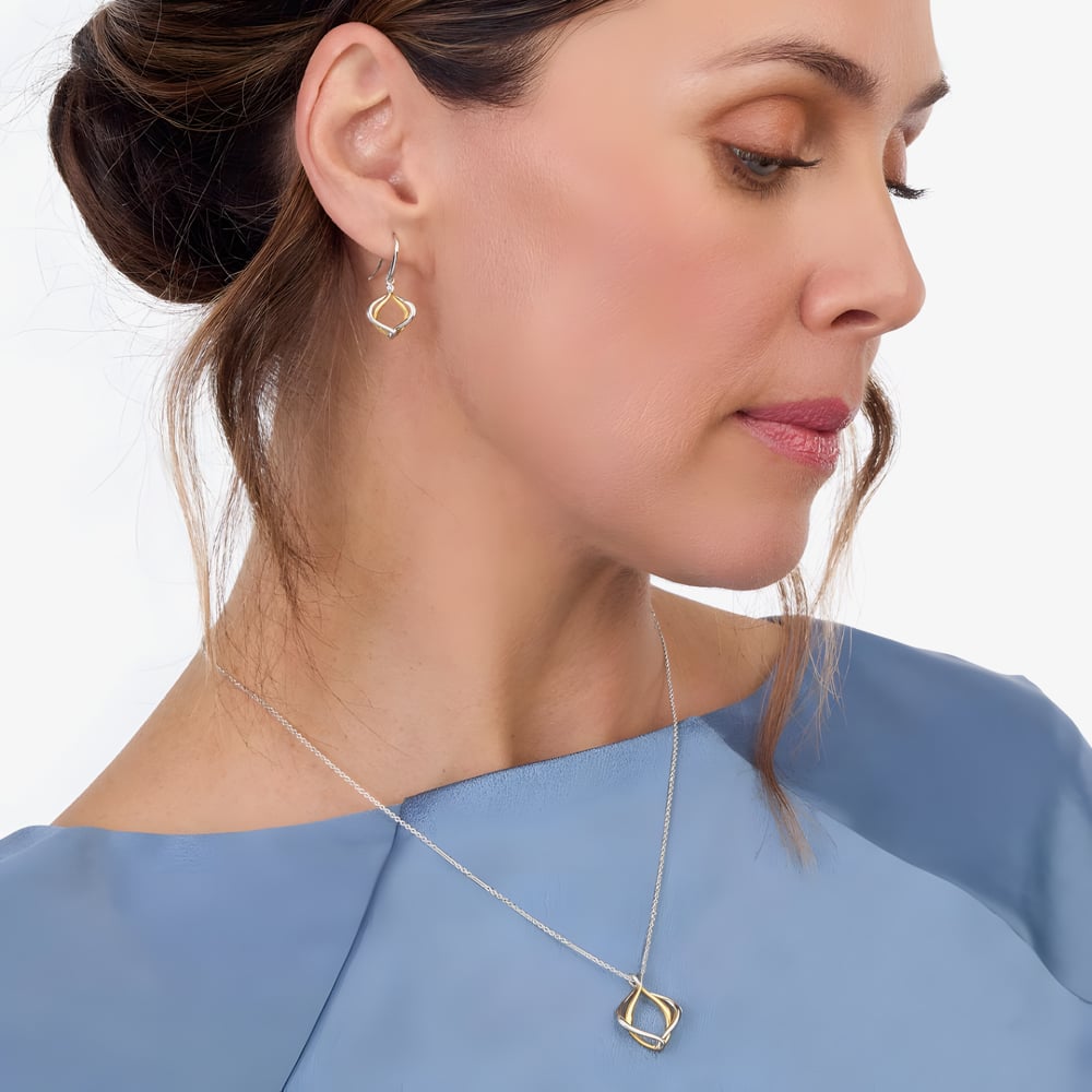 Kit Heath Alicia Golden Petite Drop Earrings 60018GRP