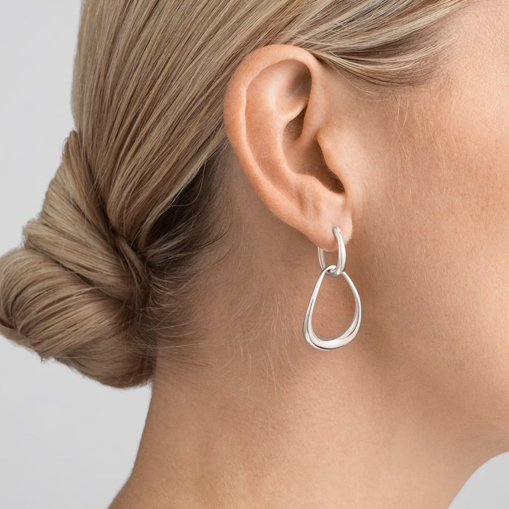 Georg Jensen Offspring Linked Dropper Earrings 10012754