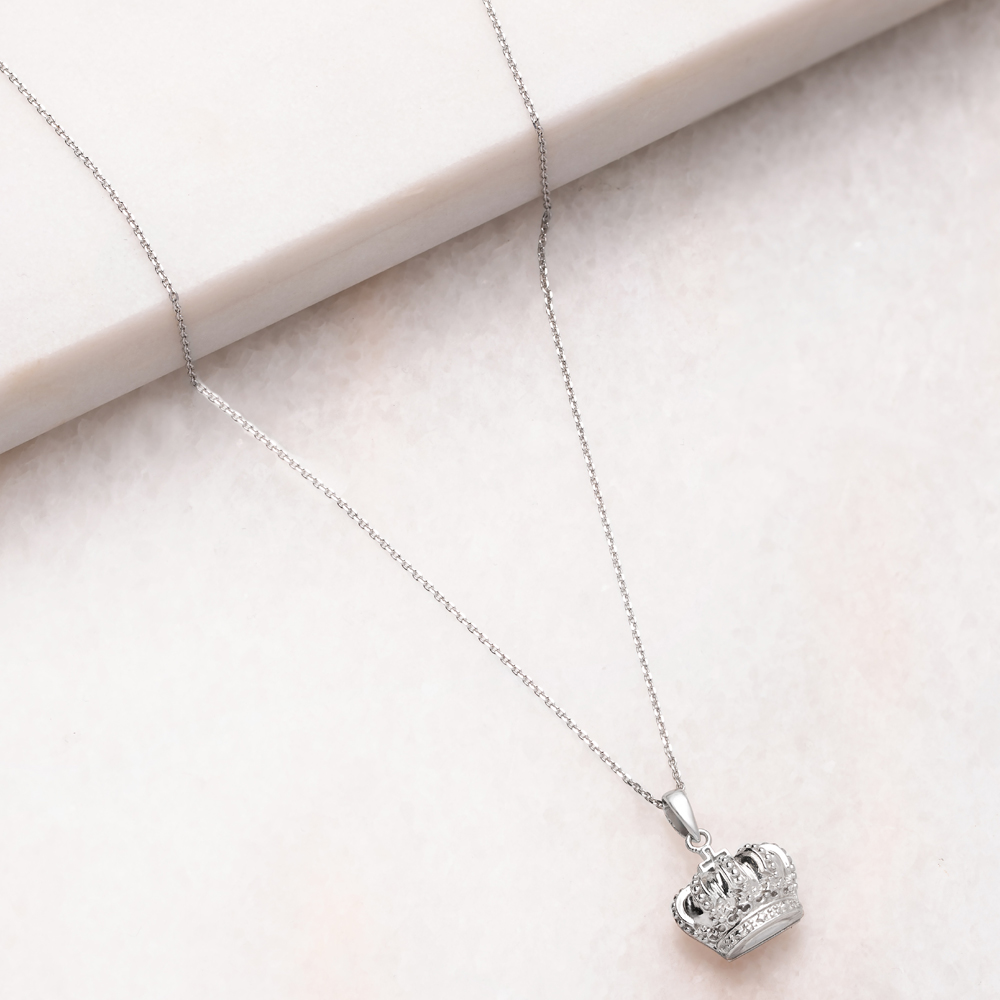 Fei Liu Sterling Silver Crown Pendant QPJ-925R-601-0000