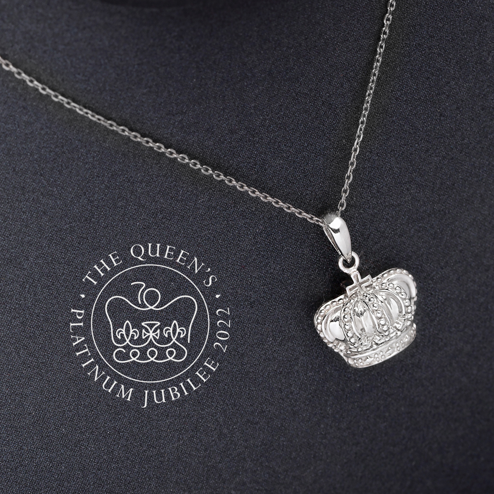 Fei Liu Sterling Silver Crown Pendant QPJ-925R-601-0000