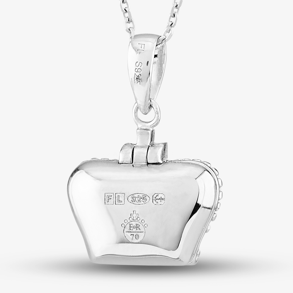 Fei Liu Sterling Silver Crown Pendant QPJ-925R-601-0000