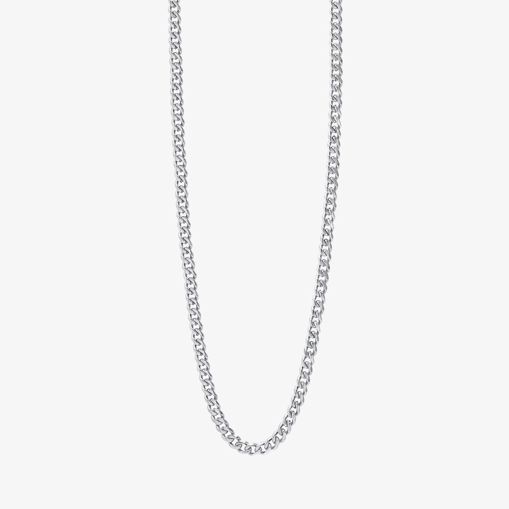 Fred Bennett Stainless Steel Smaller Fit 18 Inch Cuban Chain N4742