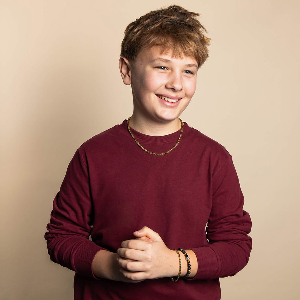 Fred Bennett Gold Plated Smaller Fit 7 Inch Wheat Chain Bracelet B5648