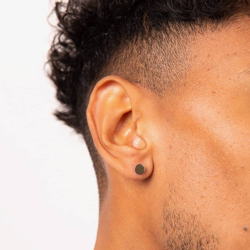 Fred Bennett Plain Round Stud Earrings E6285