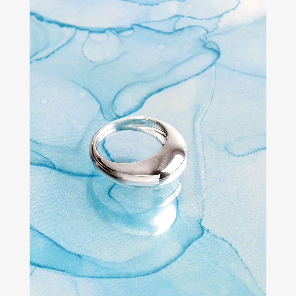 Kit Heath Coast Pebble Smooth Grande Ring 20153RP