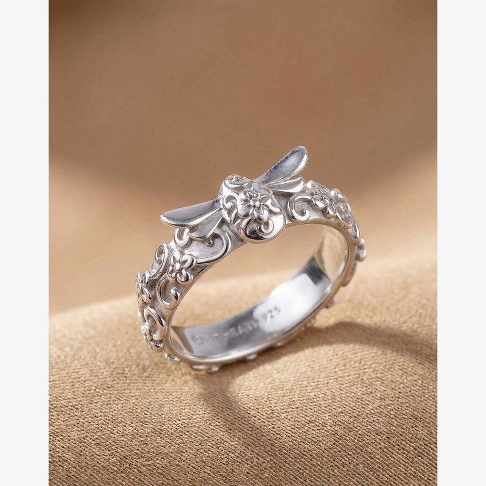 Kit Heath Blossom Flyte Honey Bee Band Ring 20331RP