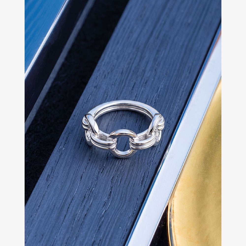 Kit Heath Bevel Unity Silver Ring 21174RP