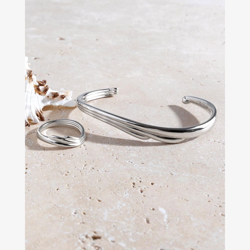 Kit Heath Océane Shell Wave Ring 21211RP
