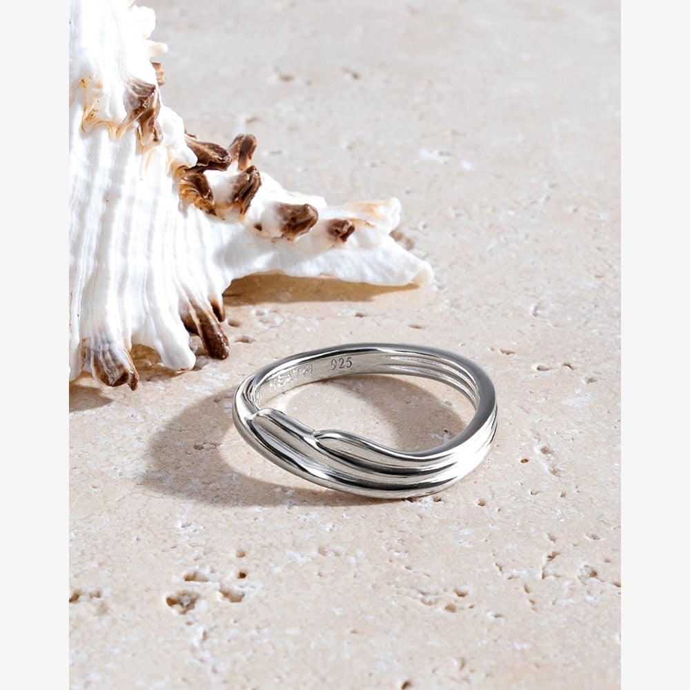 Kit Heath Océane Shell Wave Ring 21211RP