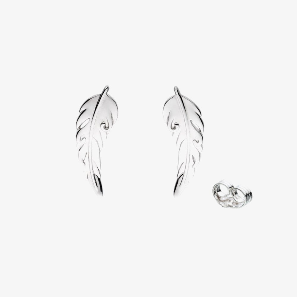 Kit Heath Feather Wisp Stud Earrings 40315RP