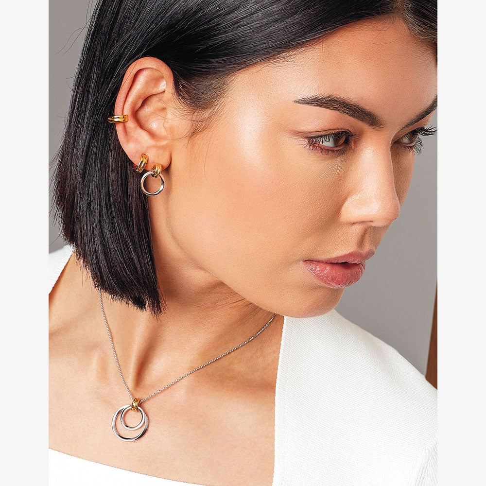 Kit Heath Bevel Unity Golden Solo Ear Cuff Earrings 41171GD