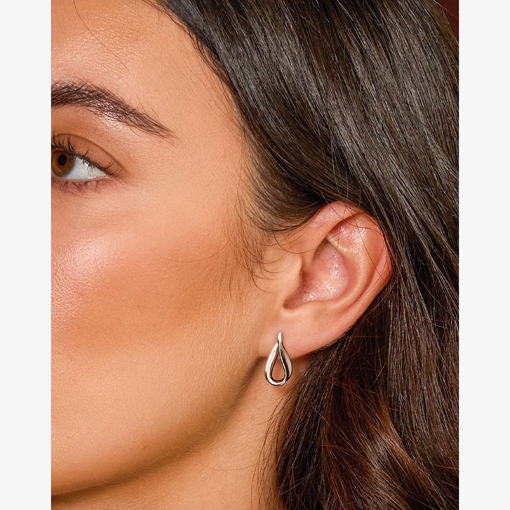 Kit Heath Serenity Loop Grande Stud Earrings 41184RP