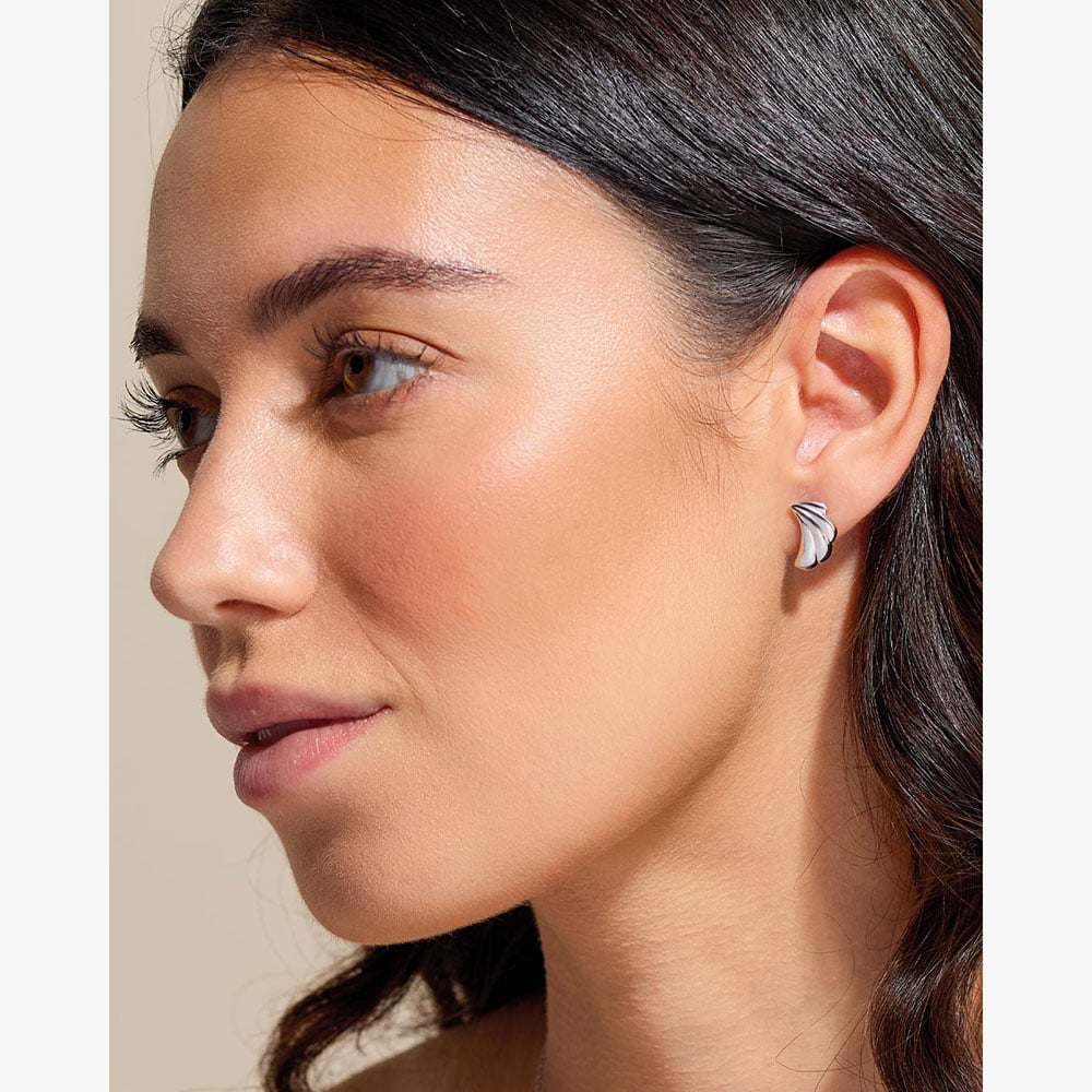 Kit Heath Océane Shell Echo Stud Earrings 41214RP