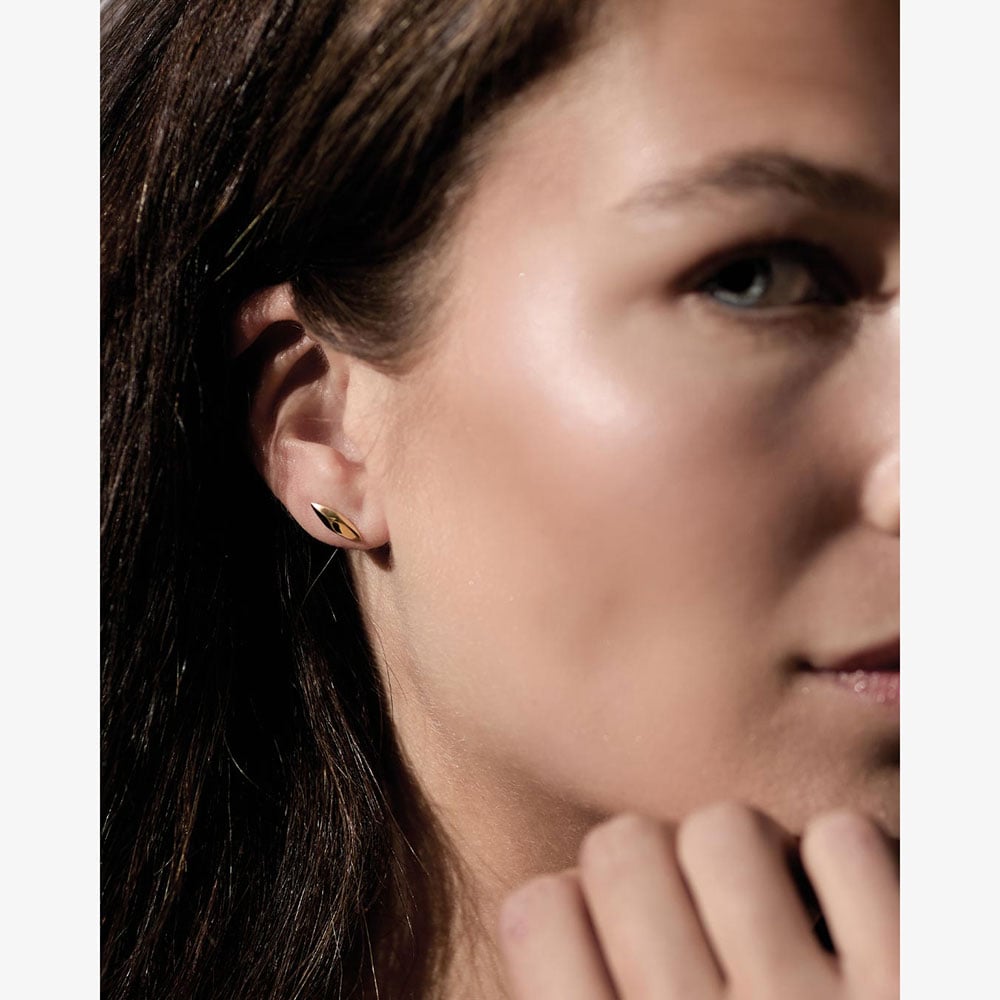 Kit Heath Glint Golden Two-Tone Stud Earrings 41253GRP