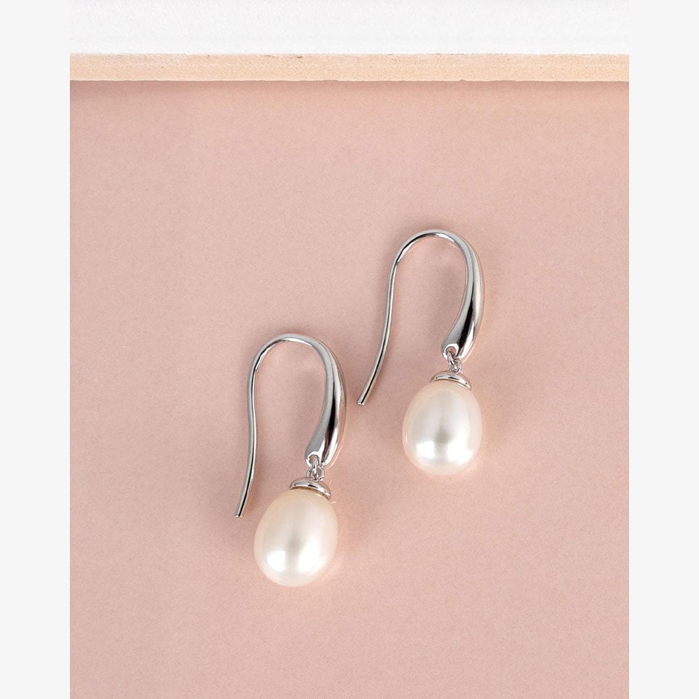 Kit Heath Revival Classic Pearl Drop Earrings 50427FP