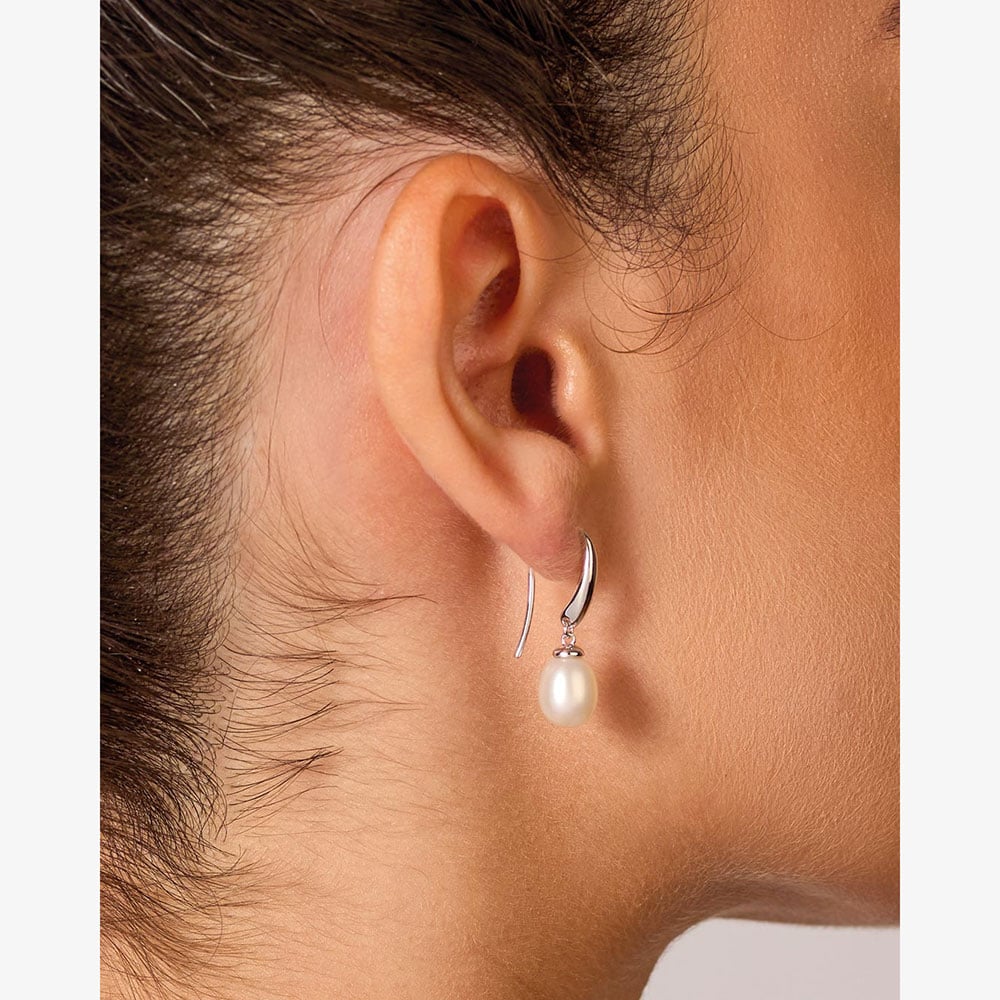 Kit Heath Revival Classic Pearl Drop Earrings 50427FP