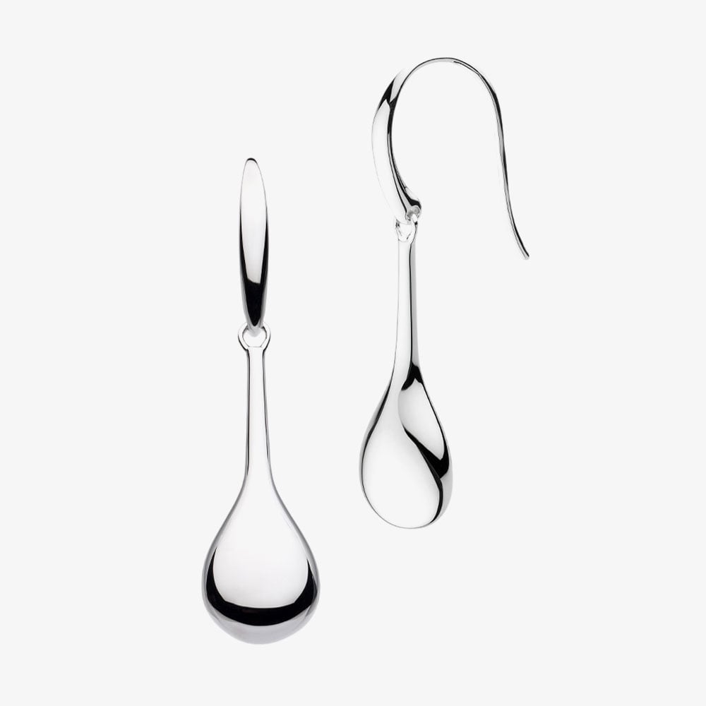 Kit Heath Coast Pebble Smooth Elegant Drop Earrings 60154RP