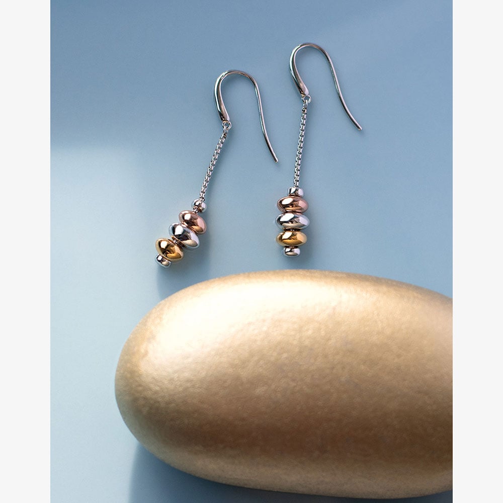 Kit Heath Coast Tumble Golden Drop Earrings 60194RGRP