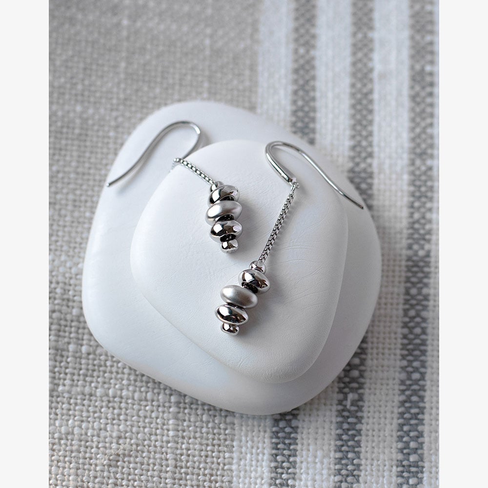 Kit Heath Coast Tumble Sand Drop Earrings 60194SRP