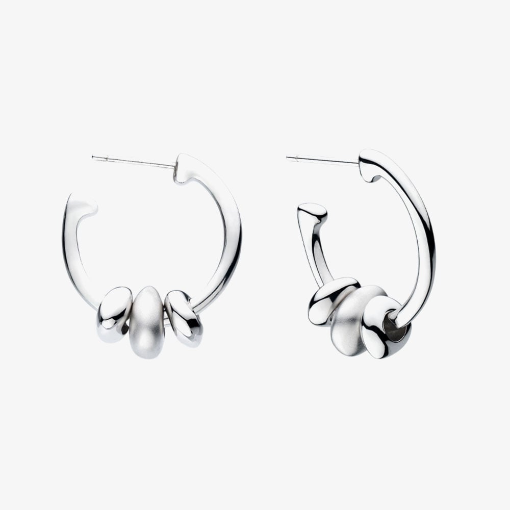Kit Heath Coast Tumble Sand Hoop Earrings 60195SRP