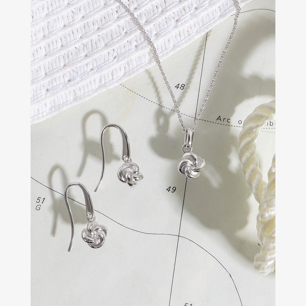 Kit Heath Marina Tide Knot Drop Earrings 61060RP