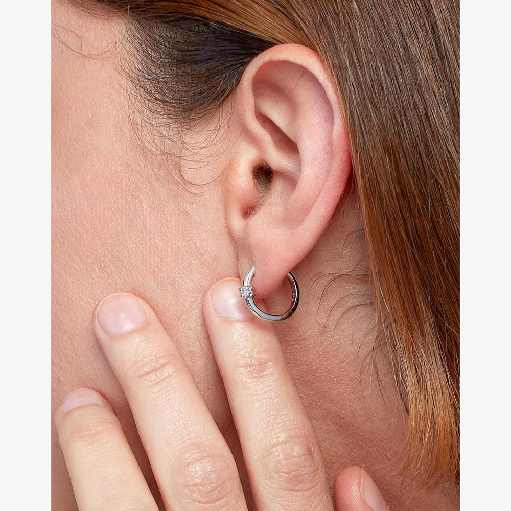Kit Heath Marina Rope Bar Hoop Earrings 61090RP