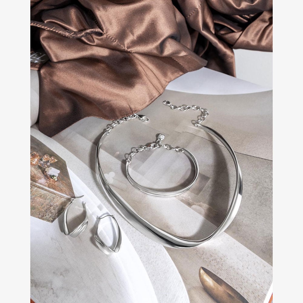 Kit Heath Serenity Loop Grande Hoop Earrings 61185RP