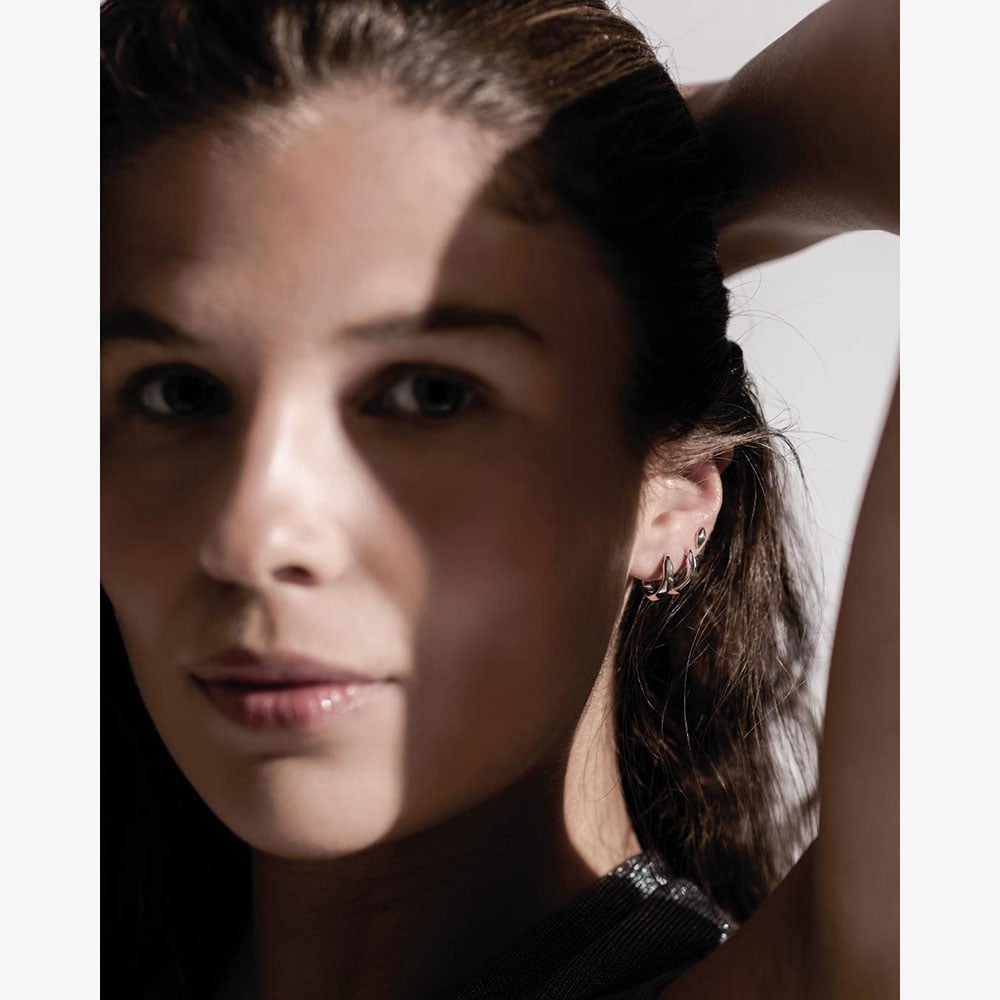 Kit Heath Glint Geo Hoop Earrings 61252RP