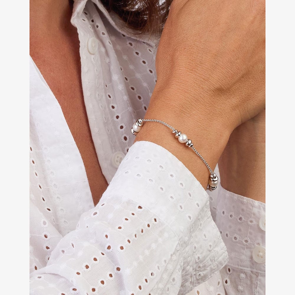 Kit Heath Coast Tumble Pearl 7.5 Inch Station Bracelet 70165FP