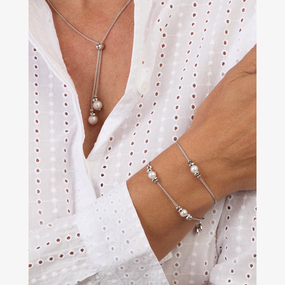 Kit Heath Coast Tumble Pearl 7.5 Inch Station Bracelet 70165FP