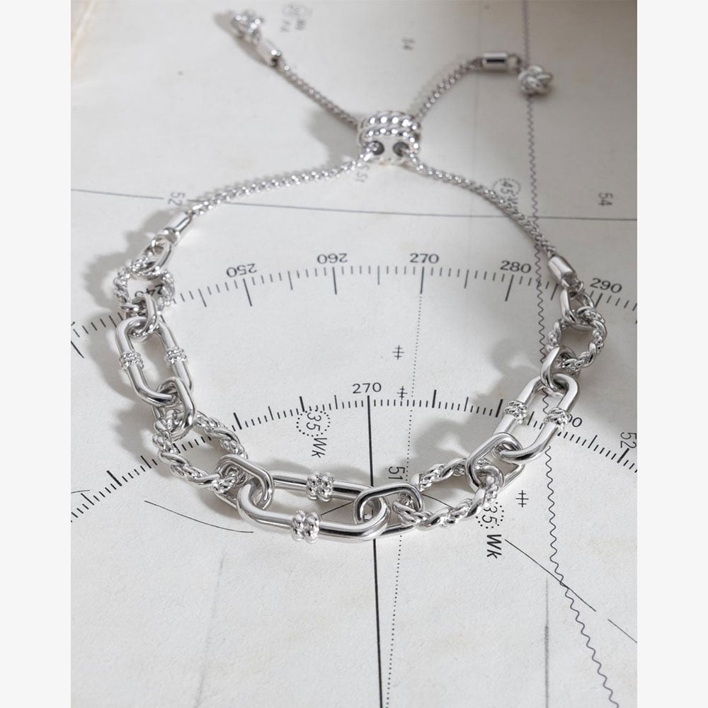Kit Heath Marina Rope Link Duo Graduated Toggle Bracelet 71098RP