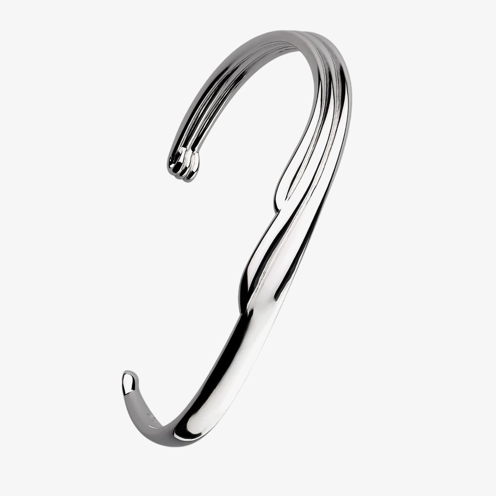 Kit Heath Océane Shell Wave Narrow Cuff Bangle 71211RP