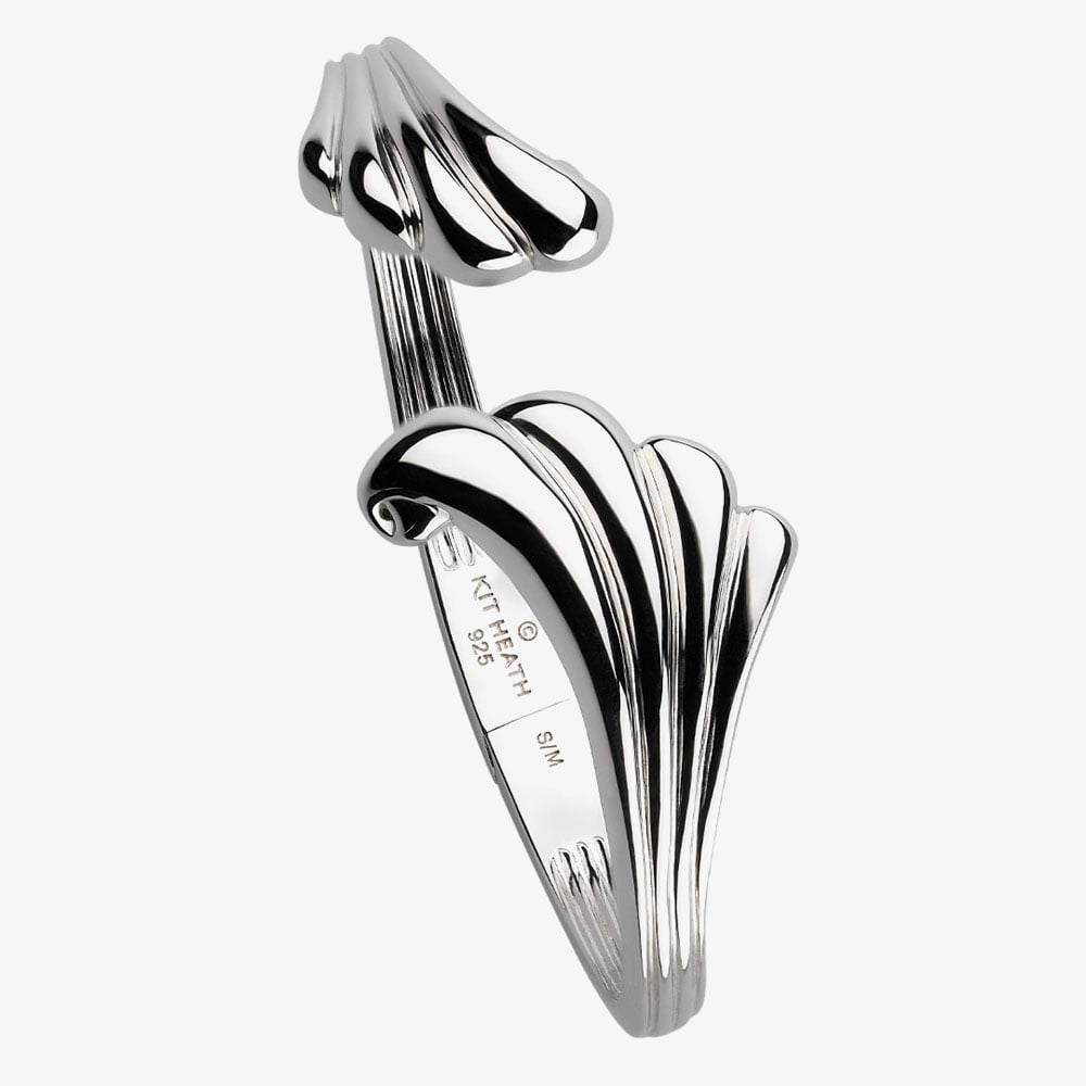 Kit Heath Océane Shell Echo Grande Hinged Bangle 71215RP