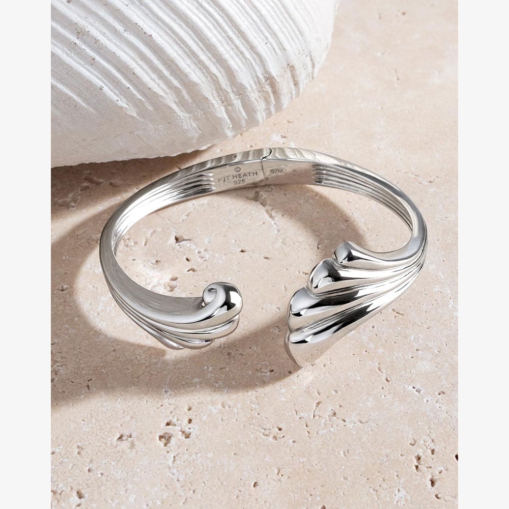 Kit Heath Océane Shell Echo Grande Hinged Bangle 71215RP
