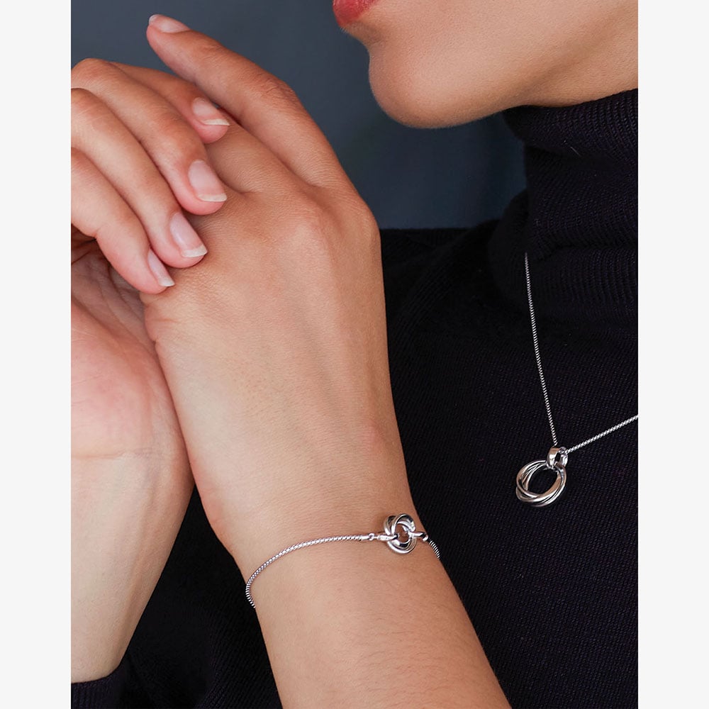 Kit Heath Bevel Trilogy Rp 7.5 Inch Slider Bracelet 7168RP