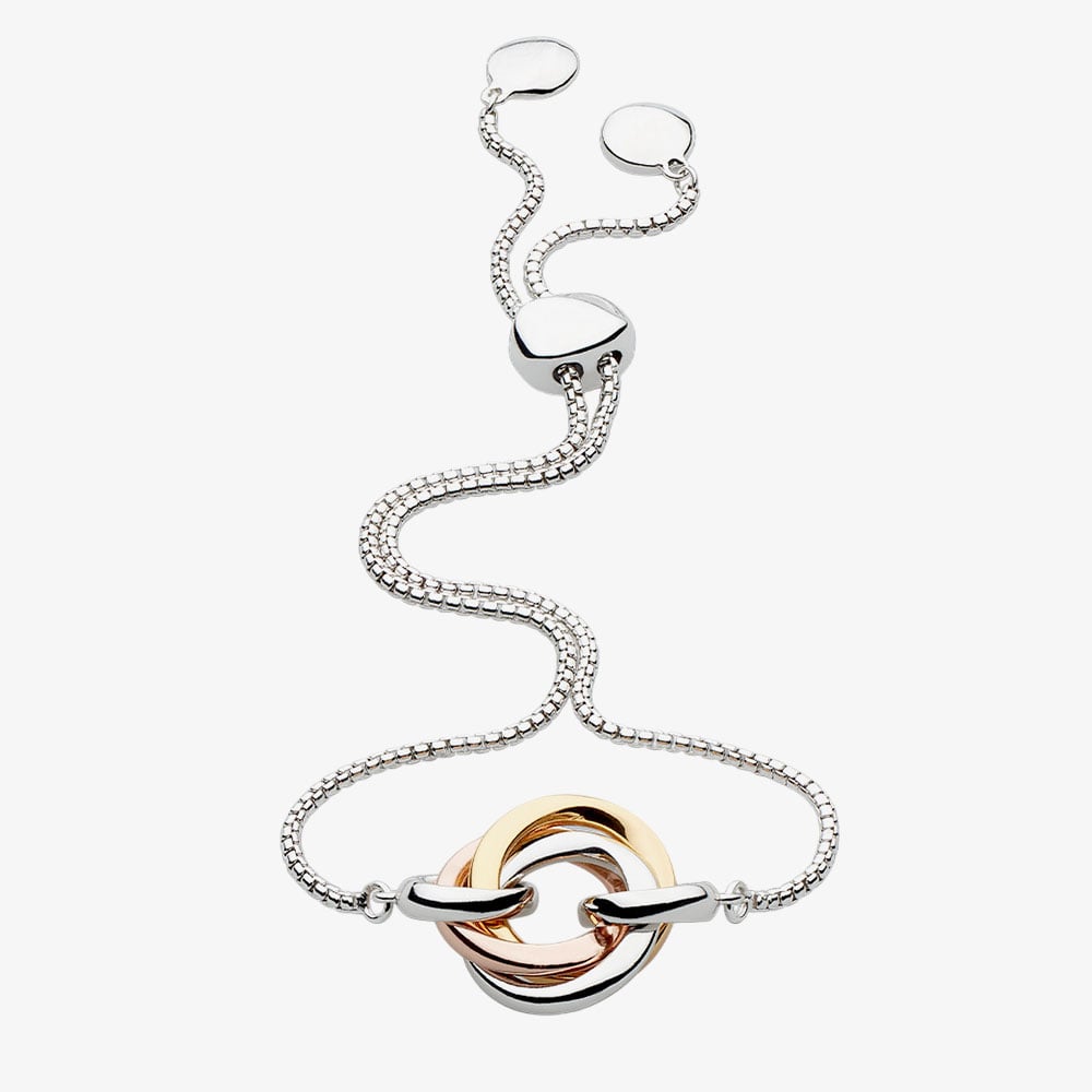 Kit Heath Bevel Trilogy Gold Toggle Bracelet 7169GRG