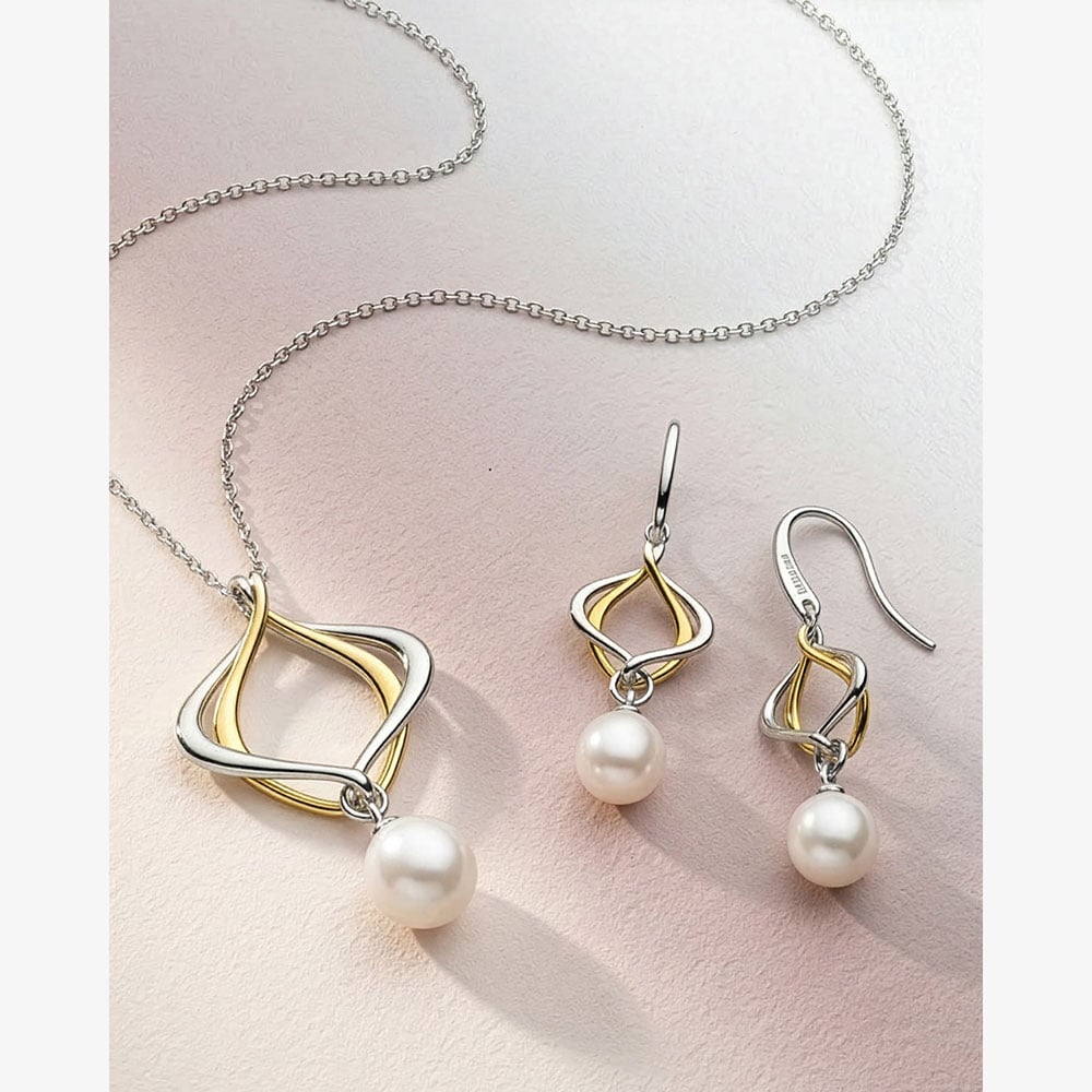 Kit Heath Alicia Golden Pearl Necklace 90021GFP