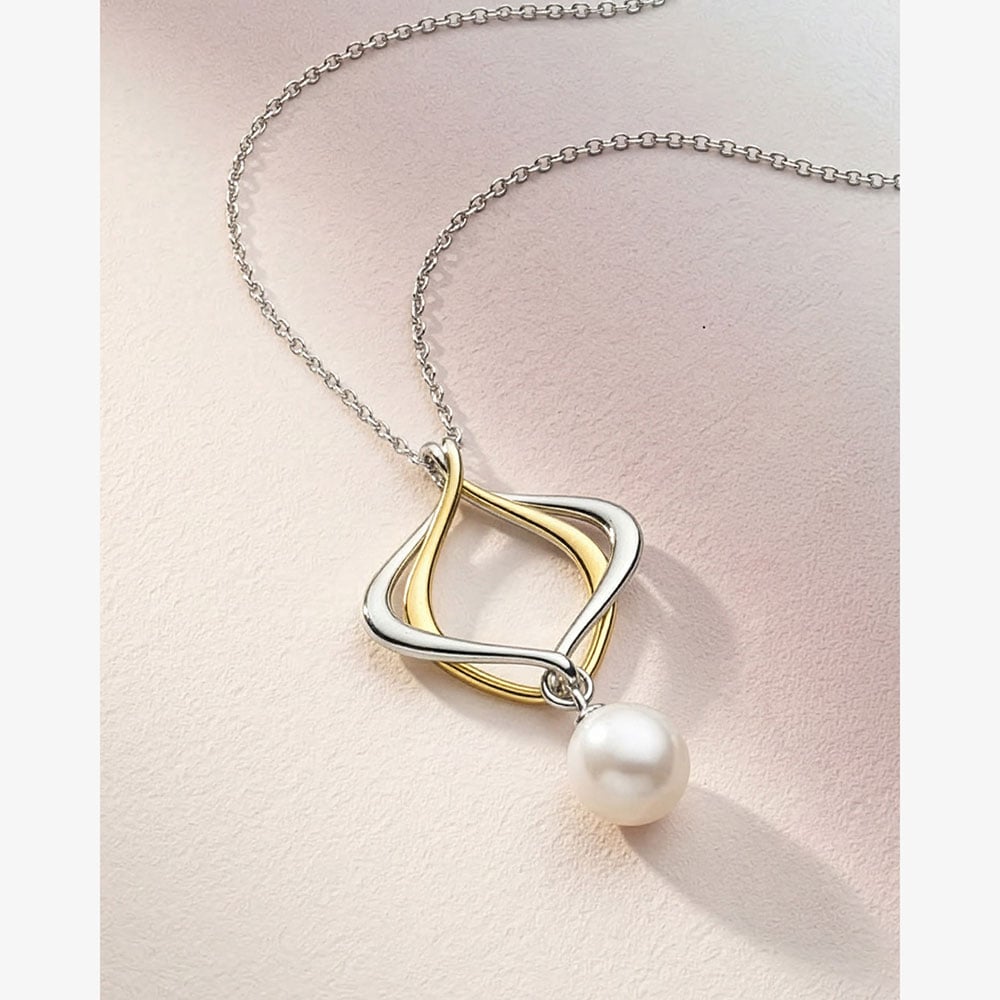 Kit Heath Alicia Golden Pearl Necklace 90021GFP