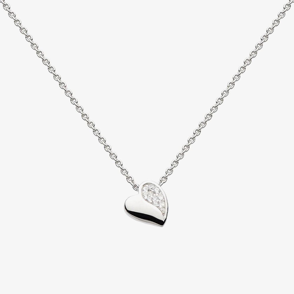 Kit Heath Miniatures Sweet Heart Pavé 17 Inch Necklace 90032CZ