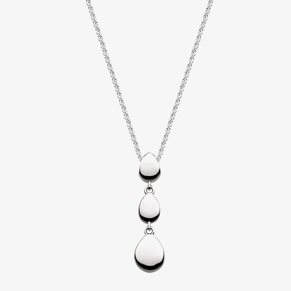 Kit Heath Coast Pebbles Triple Linking Pebbles 18 Inch Necklace 90209RP